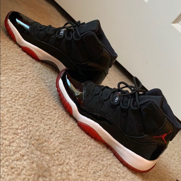 Kids Retro Jordan 11s (BREDs) - Picture 2 of 5
